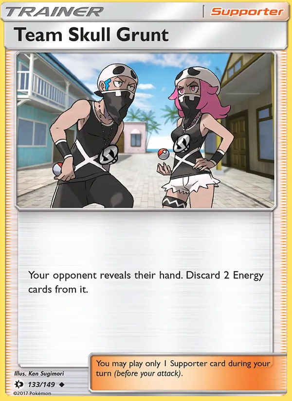Team Skull Grunt (Sun & Moon #133/149)