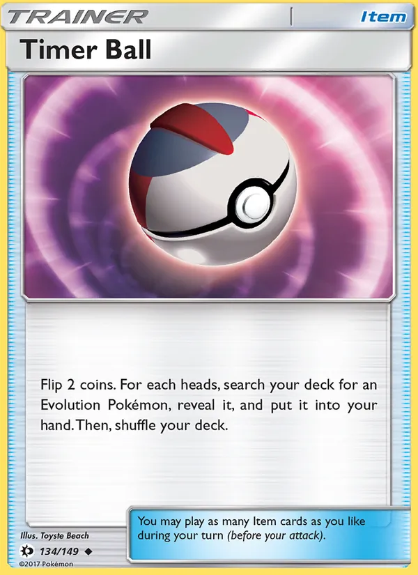 Timer Ball (Sun & Moon #134/149)