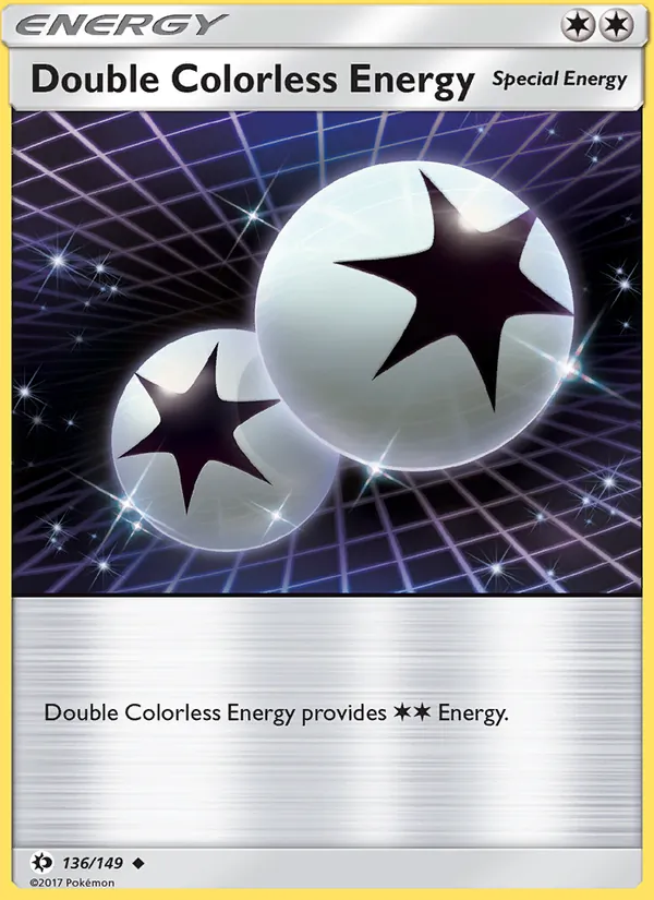 Double Colorless Energy (Sun & Moon #136/149)
