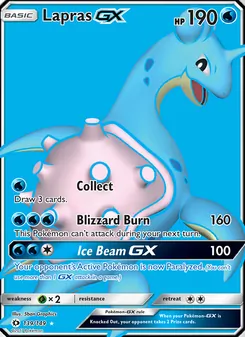 Lapras GX (Sun & Moon #139/149)