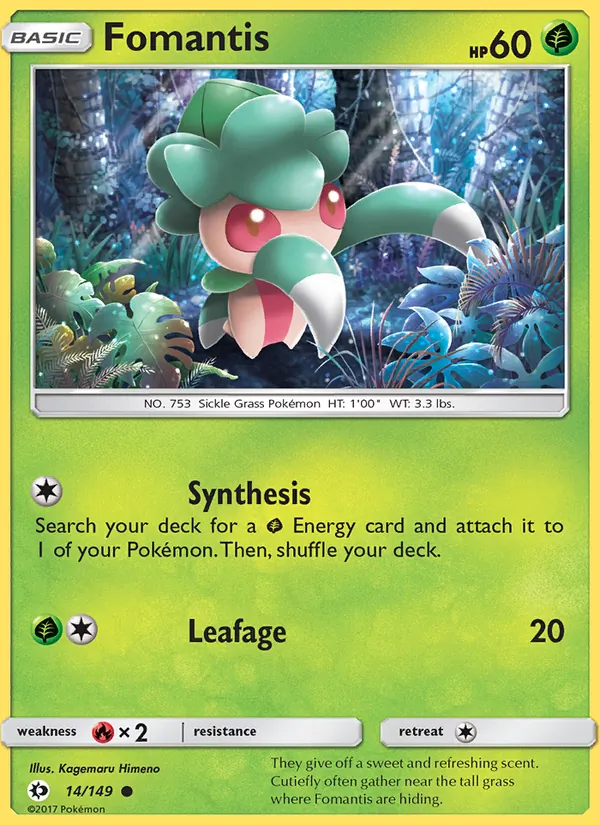 Fomantis (Sun & Moon #14/149)