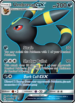 Umbreon GX (Sun & Moon #142/149)