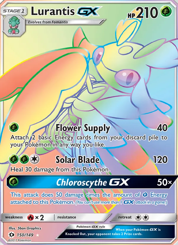 Lurantis GX (Sun & Moon #150/149)