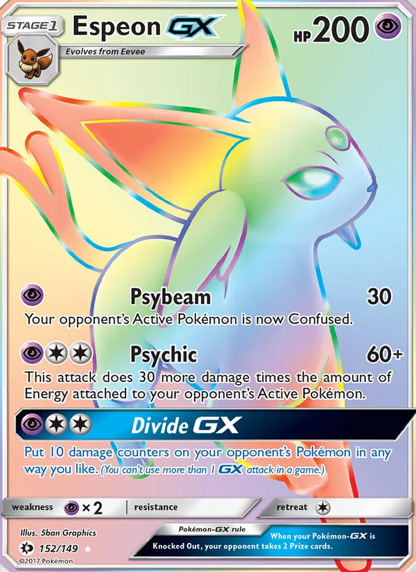 Espeon GX (Sun & Moon #152/149)