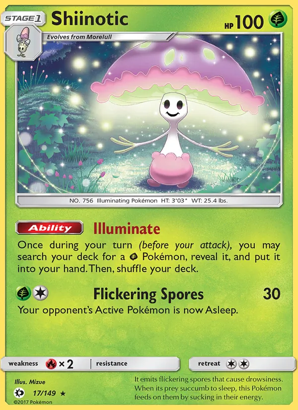 Shiinotic (Sun & Moon #17/149)