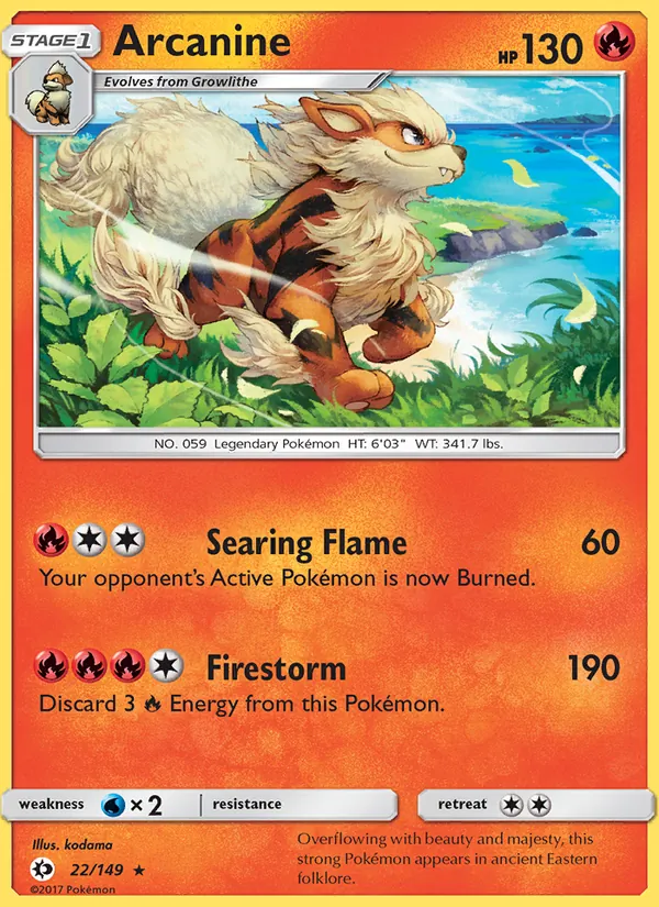 Arcanine (Sun & Moon #22/149)