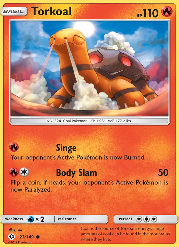 Torkoal (Sun & Moon #23/149)