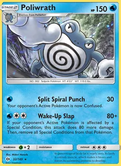 Poliwrath (Sun & Moon #32/149)