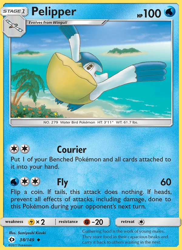 Pelipper (Sun & Moon #38/149)