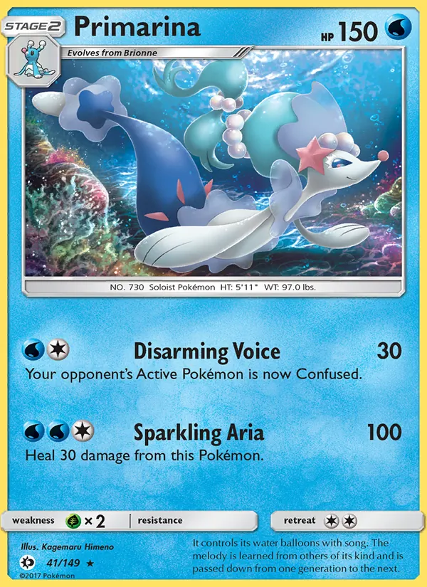 Primarina (Sun & Moon #41/149)