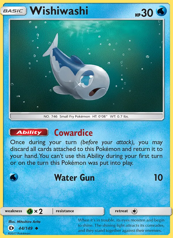 Wishiwashi (Sun & Moon #44/149)