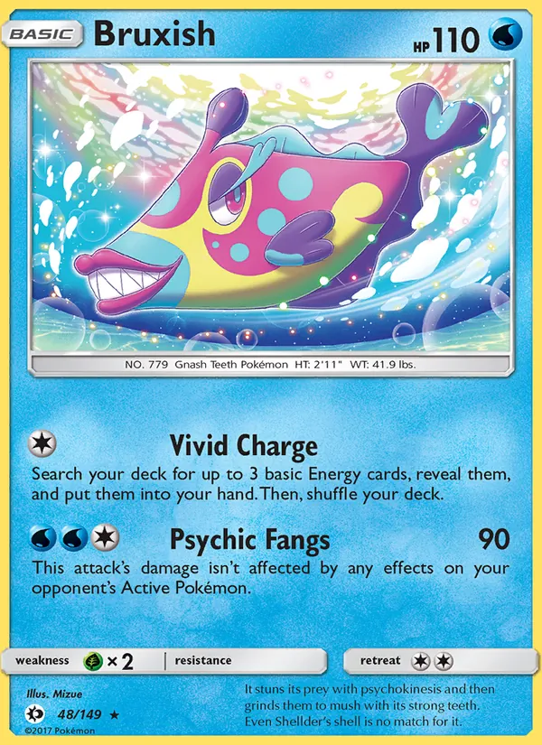 Bruxish (Sun & Moon #48/149)
