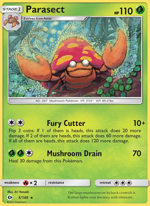Parasect (Sun & Moon #5/149)