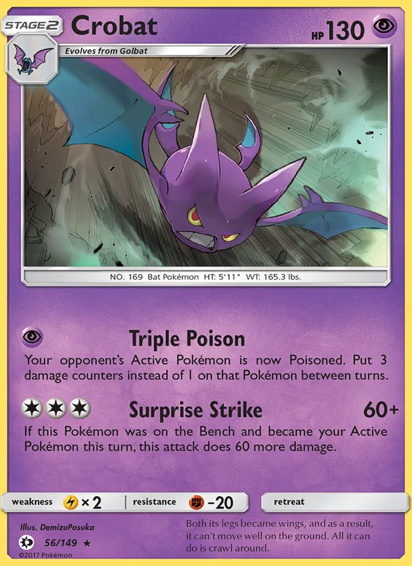 Crobat (Sun & Moon #56/149)