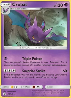 Crobat (Sun & Moon #56/149)
