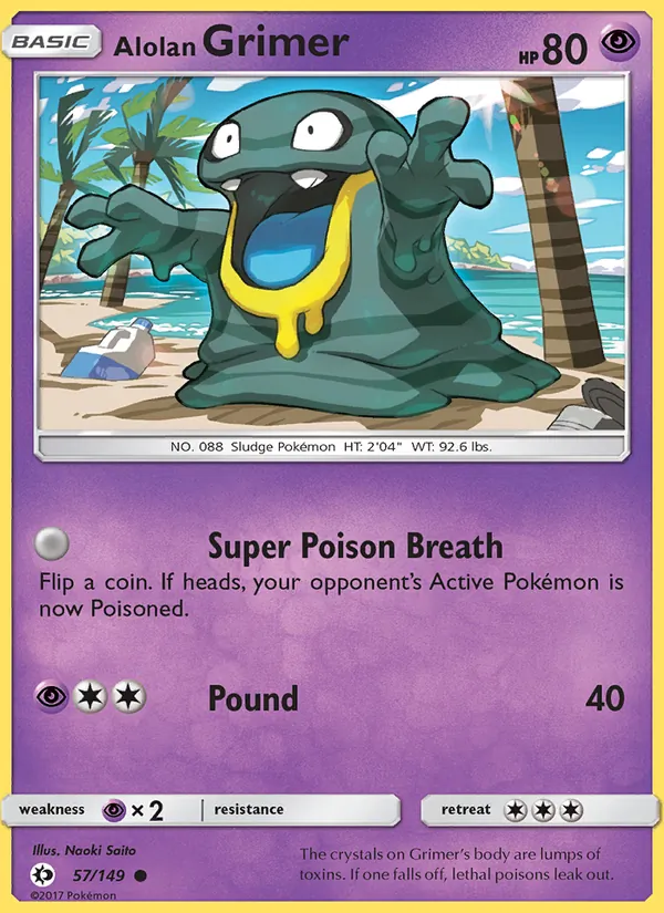 Alolan Grimer (Sun & Moon #57/149)