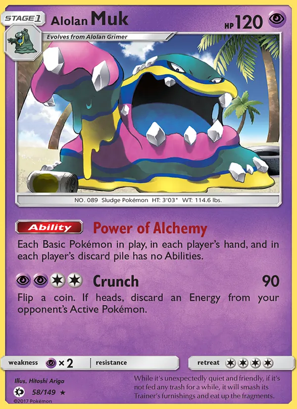 Alolan Muk (Sun & Moon #58/149)