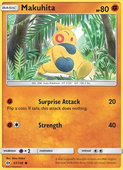 Makuhita (Sun & Moon #67/149)
