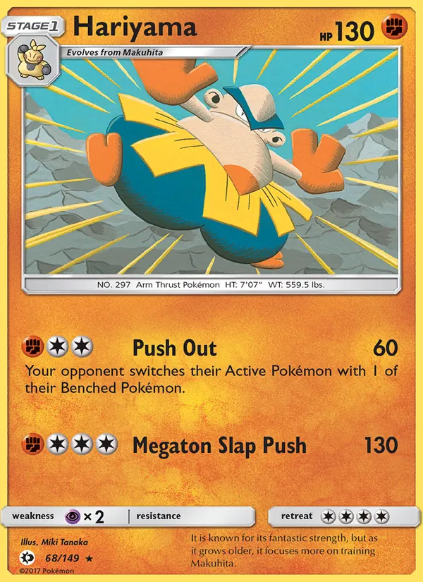 Hariyama (Sun & Moon #68/149)