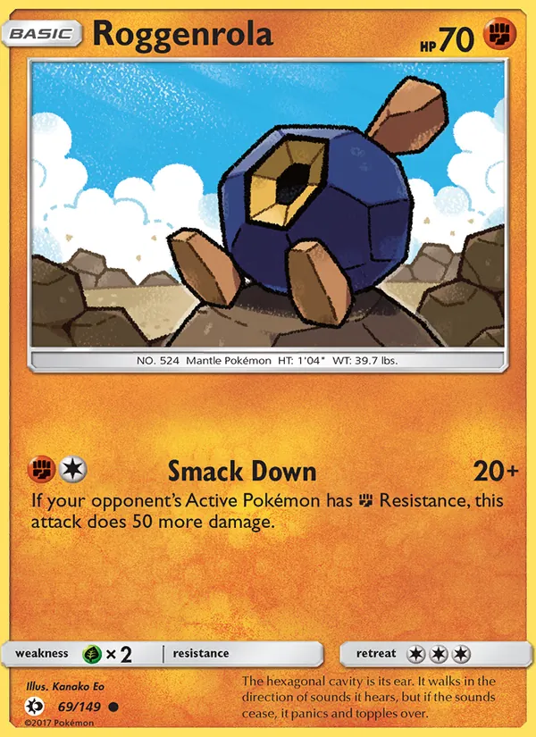Roggenrola (Sun & Moon #69/149)