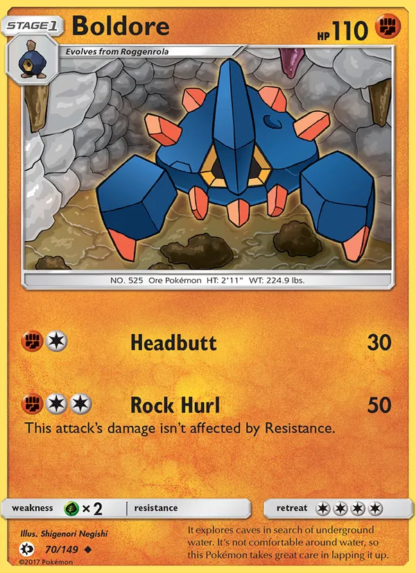 Boldore (Sun & Moon #70/149)