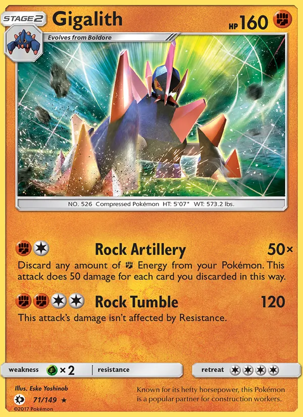 Gigalith (Sun & Moon #71/149)