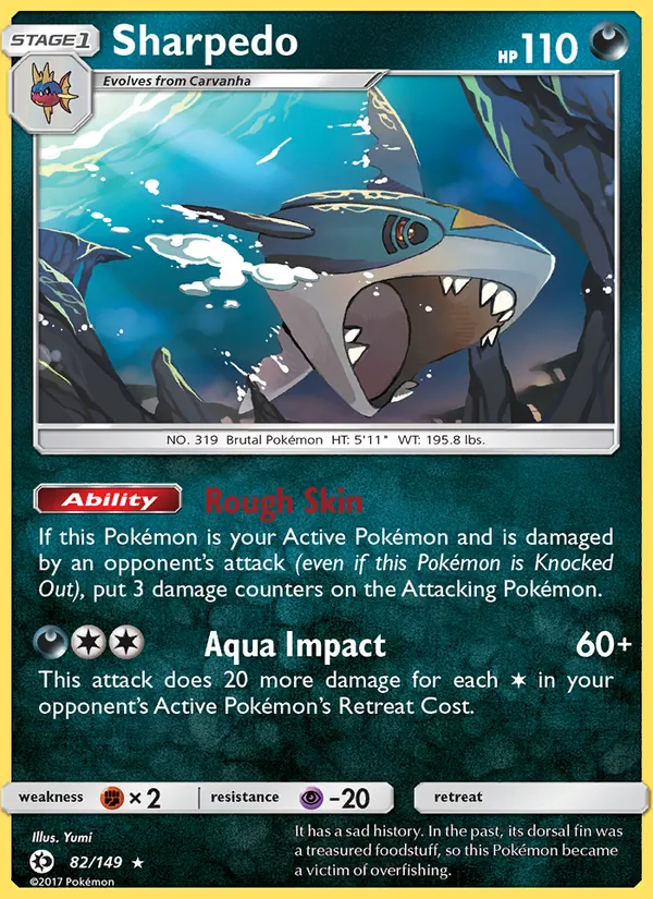 Sharpedo (Sun & Moon #82/149)