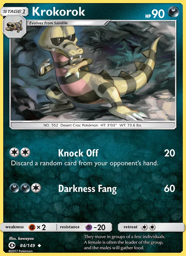 Krokorok (Sun & Moon #84/149)