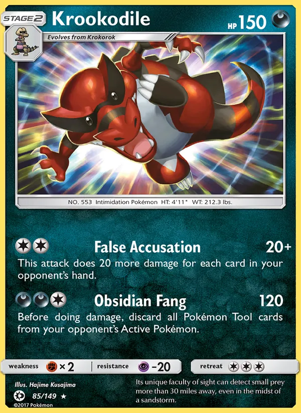 Krookodile (Sun & Moon #85/149)
