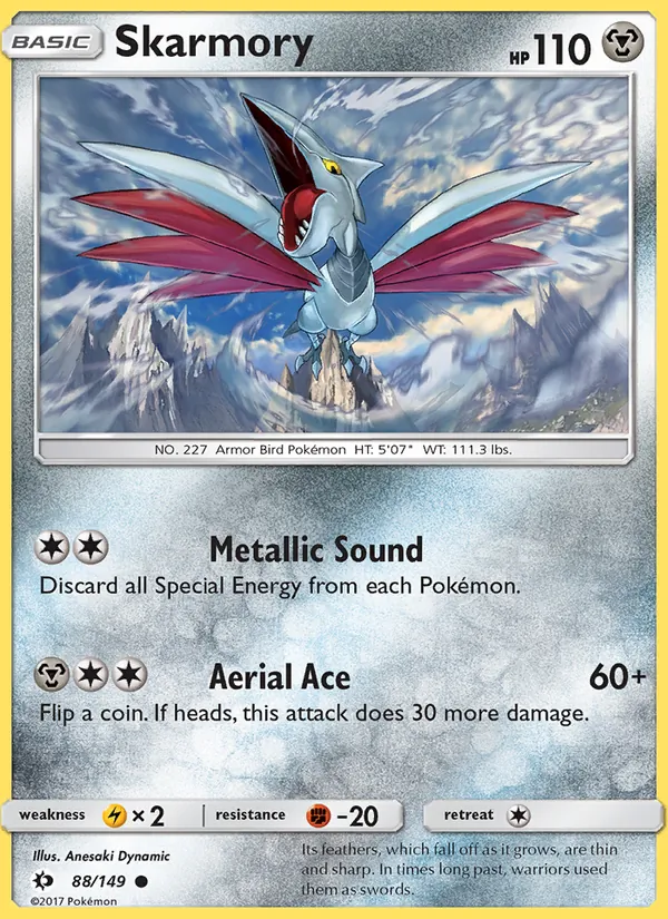 Skarmory (Sun & Moon #88/149)