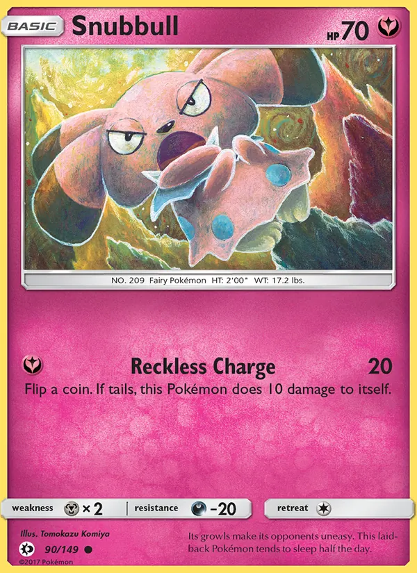 Snubbull (Sun & Moon #90/149)
