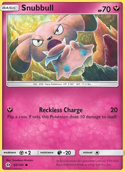 Snubbull (Sun & Moon #90/149)