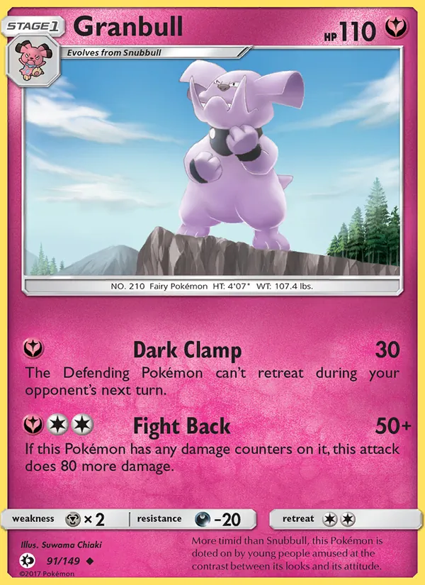 Granbull (Sun & Moon #91/149)