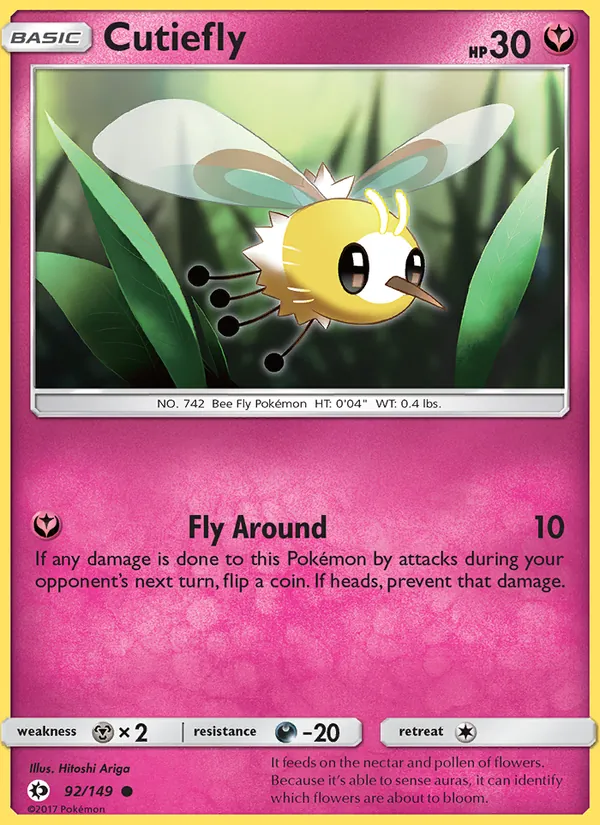 Cutiefly (Sun & Moon #92/149)