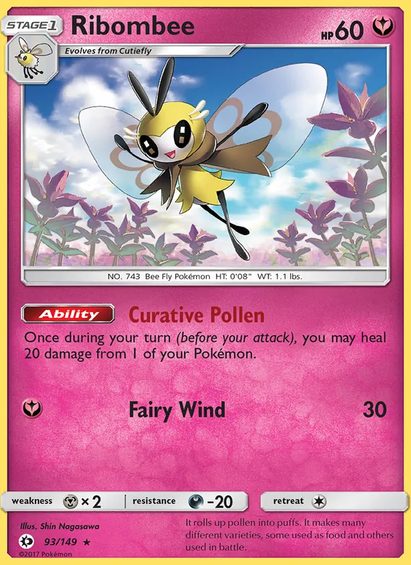 Ribombee (Sun & Moon #93/149)