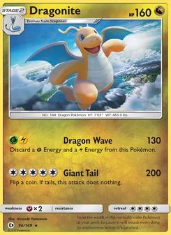 Dragonite (Sun & Moon #96/149)