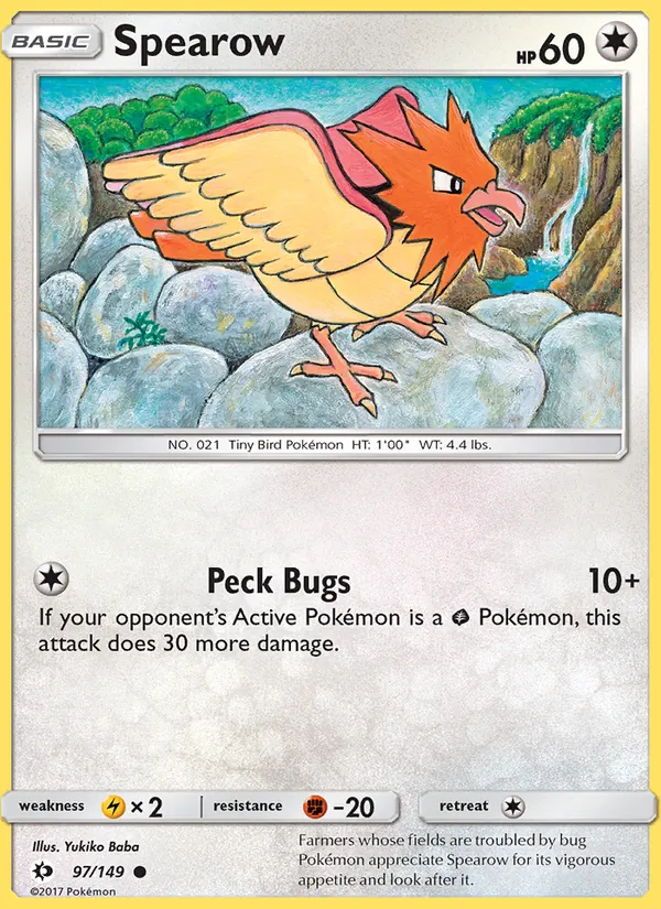 Spearow (Sun & Moon #97/149)