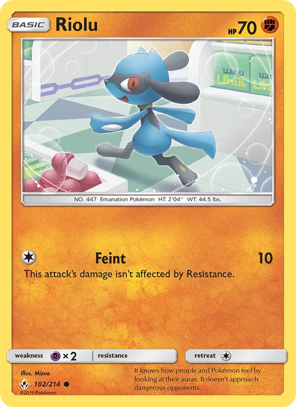 Riolu (Unbroken Bonds #102/214)