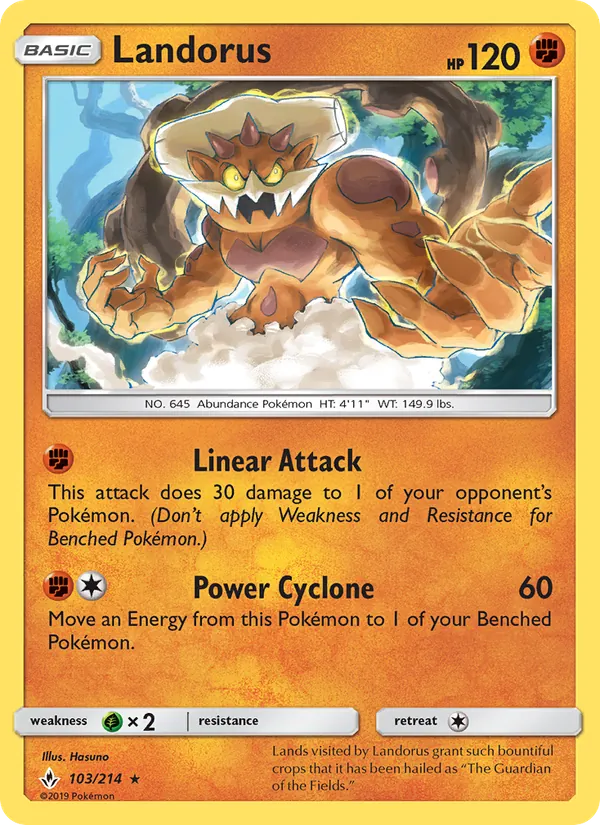 Landorus (Unbroken Bonds #103/214)