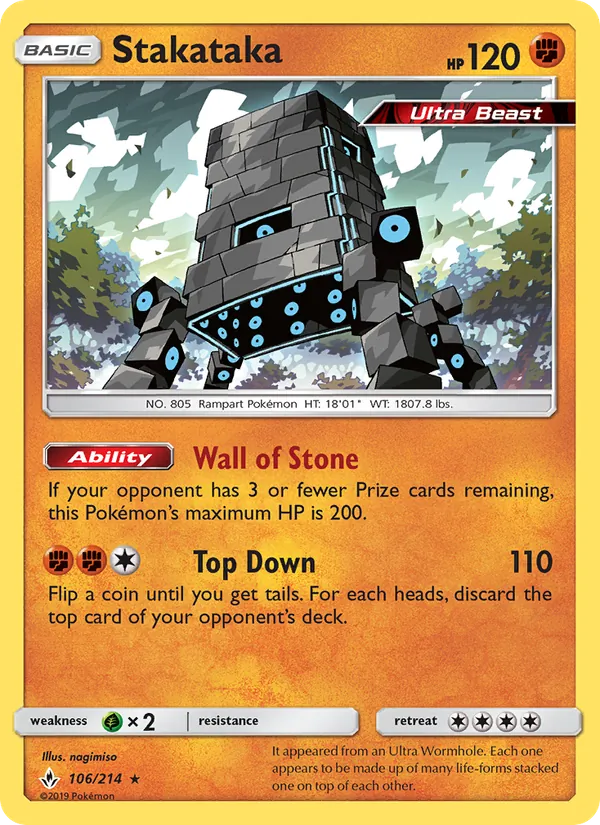 Stakataka (Unbroken Bonds #106/214)