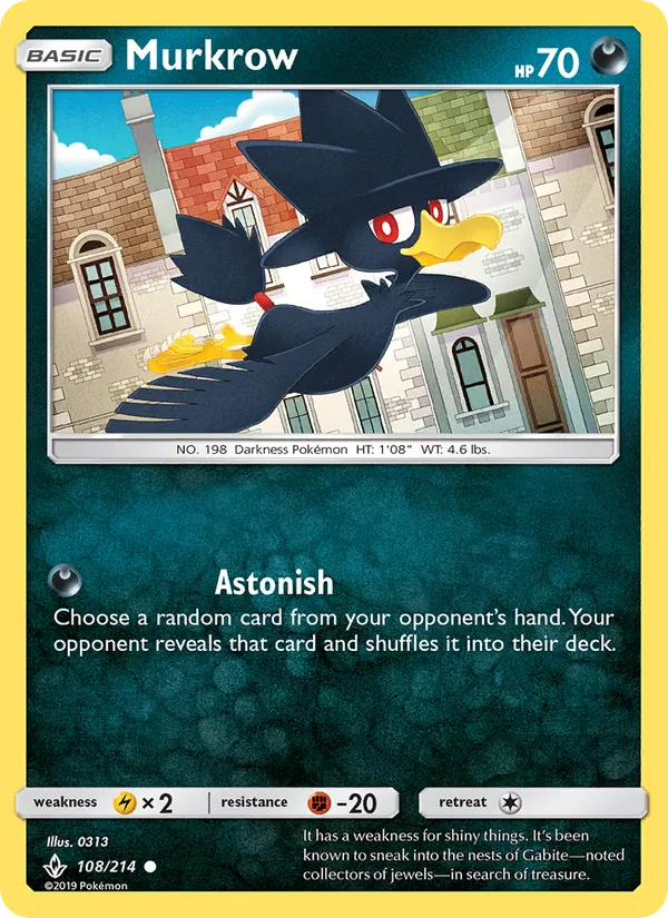 Murkrow (Unbroken Bonds #108/214)