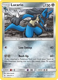 Lucario (Unbroken Bonds #126/214)
