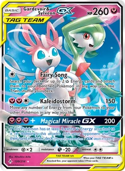 Gardevoir & Sylveon GX (Unbroken Bonds #130/214)
