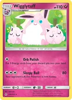 Wigglytuff (Unbroken Bonds #135/214)