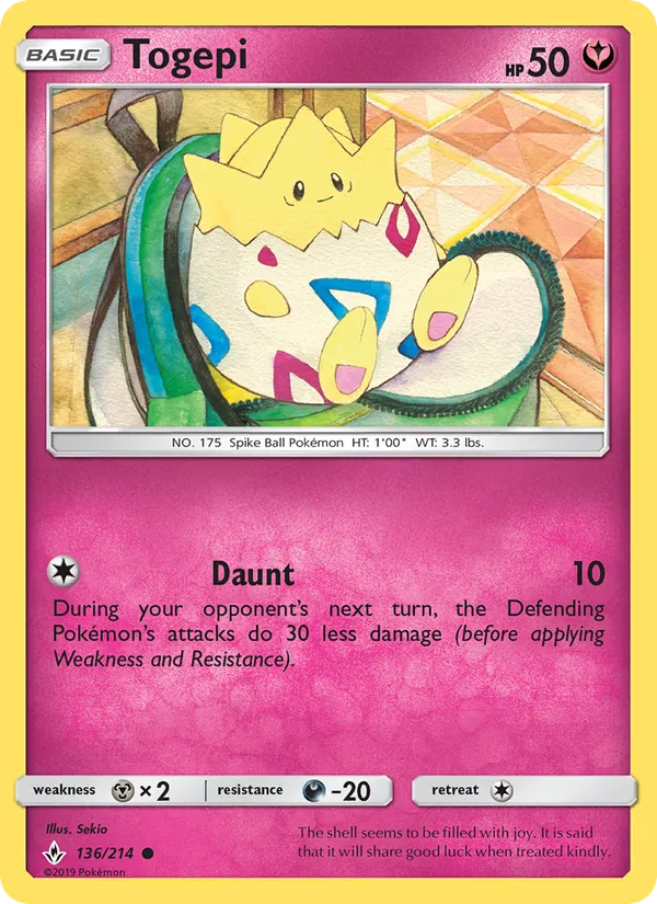 Togepi (Unbroken Bonds #136/214)