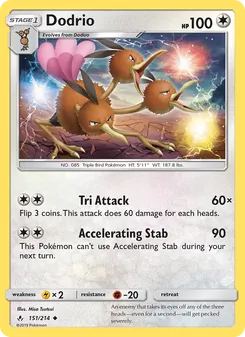 Dodrio (Unbroken Bonds #151/214)