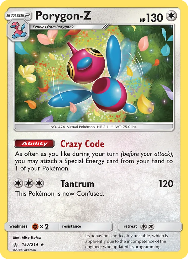 Porygon-Z (Unbroken Bonds #157/214)