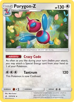 Porygon-Z (Unbroken Bonds #157/214)