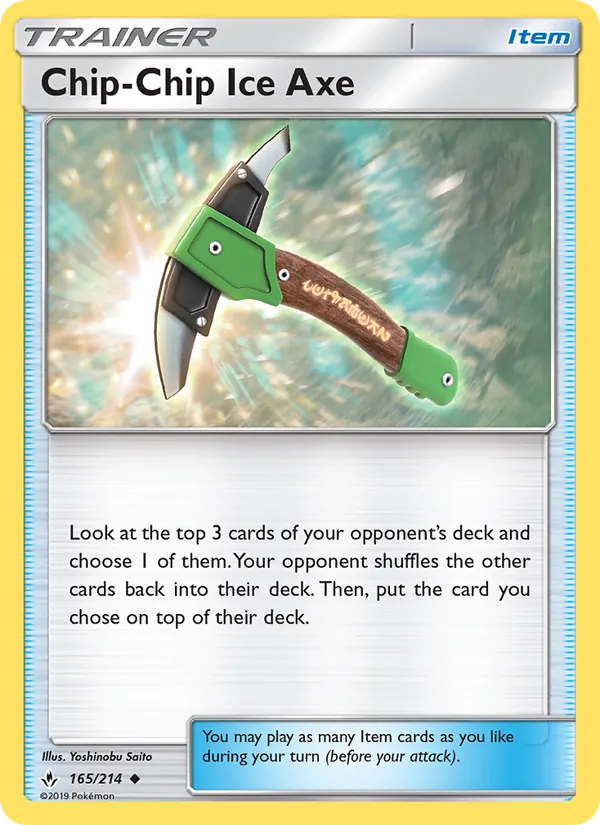 Chip-Chip Ice Axe (Unbroken Bonds #165/214)