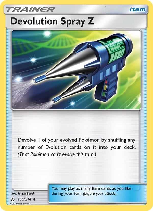 Devolution Spray Z (Unbroken Bonds #166/214)
